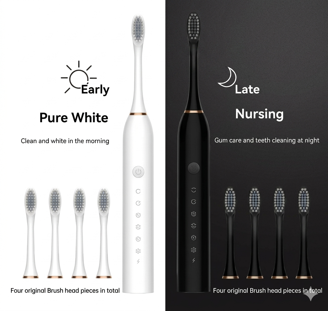 SonicX3 Elite — Smart 5-Mode Sonic Toothbrush