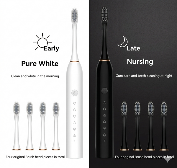 SonicX3 Elite — Smart 5-Mode Sonic Toothbrush